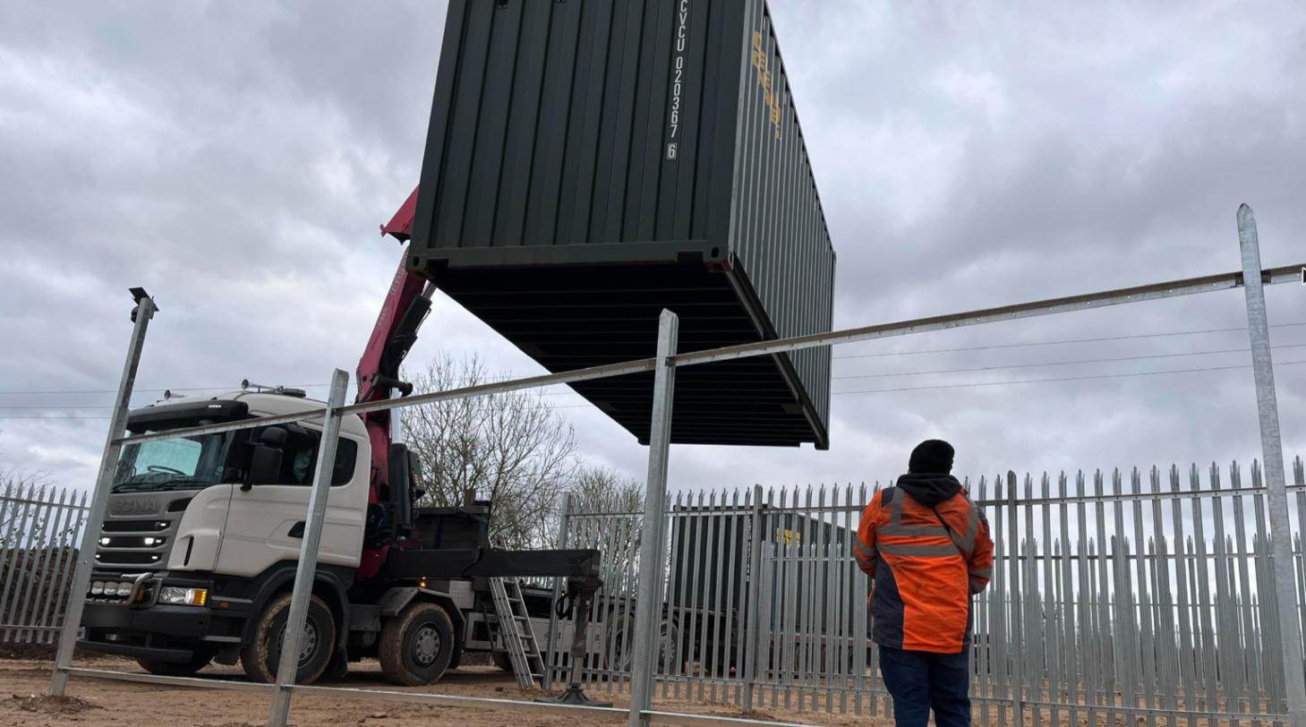 Container delivery